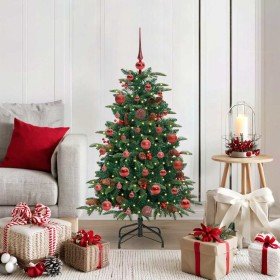 Árbol de Navidad artificial Verde 120 cm PVC, Metal y Plástico