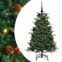 Árbol de Navidad artificial Verde 120 cm PVC, Metal y Plástico