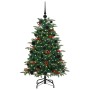 Árbol de Navidad artificial Verde 120 cm PVC, Metal y Plástico