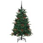 Árbol de Navidad artificial Verde 120 cm PVC, Metal y Plástico