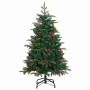 Árbol de Navidad artificial Verde 120 cm PVC, Metal y Plástico