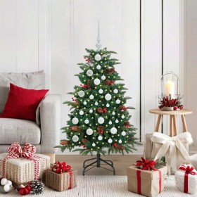Árbol de Navidad artificial Verde 120 cm PVC, Metal y Plástico