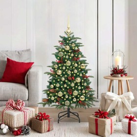 Árbol de Navidad artificial Verde 120 cm PVC, Metal y Plástico