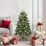 Árbol de Navidad artificial Verde 120 cm PVC, Metal y Plástico