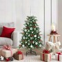 Árbol de Navidad artificial Verde 120 cm PVC, Metal y Plástico