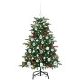 Árbol de Navidad artificial Verde 120 cm PVC, Metal y Plástico