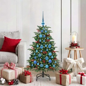 Árbol de Navidad artificial Verde 120 cm PVC, Metal y Plástico