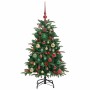 Árbol de Navidad artificial Verde 120 cm PVC, Metal y Plástico