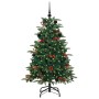 Árbol de Navidad artificial Verde 150 cm PVC, Metal y Plástico