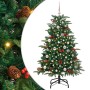 Árbol de Navidad artificial Verde 150 cm PVC, Metal y Plástico