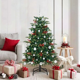 Árbol de Navidad artificial Verde 150 cm PVC, Metal y Plástico