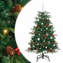 Árbol de Navidad artificial Verde 150 cm PVC, Metal y Plástico