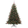 Árbol de Navidad artificial Verde 180 cm PVC, Metal y Plástico