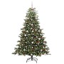 Árbol de Navidad artificial Verde 180 cm PVC, Metal y Plástico
