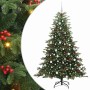 Árbol de Navidad artificial Verde 180 cm PVC, Metal y Plástico