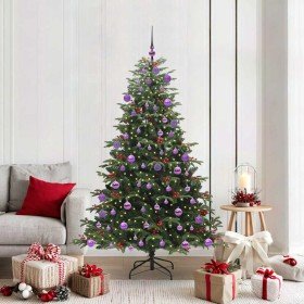 Árbol de Navidad artificial Verde 180 cm PVC, Metal y Plástico