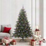 Árbol de Navidad artificial Verde 180 cm PVC, Metal y Plástico