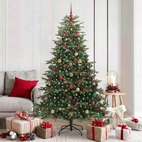 Árbol de Navidad artificial Verde 180 cm PVC, Metal y Plástico