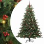 Árbol de Navidad artificial Verde 180 cm PVC, Metal y Plástico