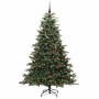 Árbol de Navidad artificial Verde 210 cm PVC, Metal y Plástico