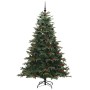 Árbol de Navidad artificial Verde 210 cm PVC, Metal y Plástico
