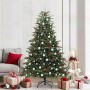Árbol de Navidad artificial Verde 210 cm PVC, Metal y Plástico