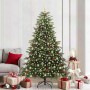 Árbol de Navidad artificial Verde 210 cm PVC, Metal y Plástico