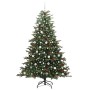 Árbol de Navidad artificial Verde 210 cm PVC, Metal y Plástico