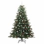 Árbol de Navidad artificial Verde 210 cm PVC, Metal y Plástico