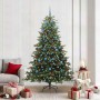 Árbol de Navidad artificial Verde 210 cm PVC, Metal y Plástico