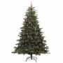 Árbol de Navidad artificial Verde 240 cm PVC, Metal y Plástico