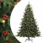 Árbol de Navidad artificial Verde 240 cm PVC, Metal y Plástico