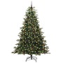 Árbol de Navidad artificial Verde 240 cm PVC, Metal y Plástico