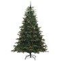 Árbol de Navidad artificial Verde 240 cm PVC, Metal y Plástico