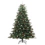 Árbol de Navidad artificial Verde 240 cm PVC, Metal y Plástico