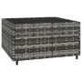 Set de muebles de jardín 3 pzas y cojines ratán sintético gris de vidaXL, Sofás de exterior - Ref: Foro24-319771, Precio: 162...