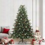Árbol de Navidad artificial Verde 240 cm PVC, Metal y Plástico
