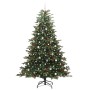 Árbol de Navidad artificial Verde 240 cm PVC, Metal y Plástico