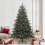 Árbol de Navidad artificial Verde 240 cm PVC, Metal y Plástico