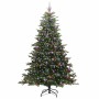 Árbol de Navidad artificial Verde 240 cm PVC, Metal y Plástico