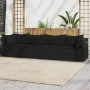 Juego de jardín con cojines 4 piezas ratán sintético negro de vidaXL, Sofás de exterior - Ref: Foro24-319784, Precio: 339,60 ...