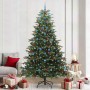 Árbol de Navidad artificial Verde 240 cm PVC, Metal y Plástico