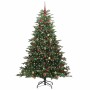 Árbol de Navidad artificial Verde 240 cm PVC, Metal y Plástico