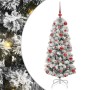 Árbol de Navidad artificial con ramas articuladas 120 cm PVC