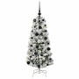 Árbol de Navidad artificial con ramas articuladas 120 cm PVC