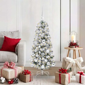 Árbol de Navidad artificial con ramas articuladas 120 cm PVC