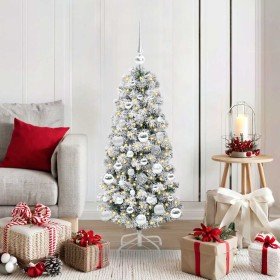Árbol de Navidad artificial con ramas articuladas 120 cm PVC