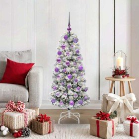 Árbol de Navidad artificial con ramas articuladas 120 cm PVC