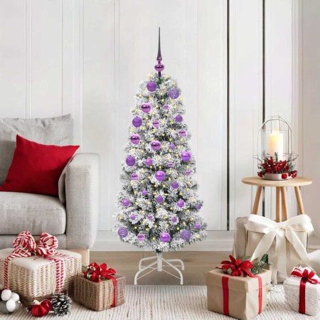 Árbol de Navidad artificial con ramas articuladas 120 cm PVC