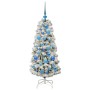 Árbol de Navidad artificial con ramas articuladas 120 cm PVC